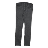 TRUE RELIGION Mens Slim Black Denim Slim Jeans W34 L32 Stylish Casual