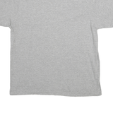 CHAMPION Mens Grey United States Navy Graphic T-Shirt L Short Sleeve Crew Neck