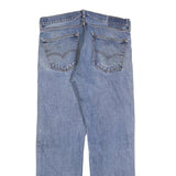 LEVI'S Mens Regular Fit Blue Denim Jeans W36 L31 Classic Cotton Zip