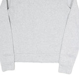 PUMA Womens Grey Sweatshirt Half Zip S Cotton Blend Pullover Casual