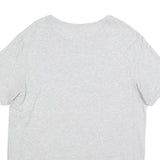 LACOSTE Mens Grey Cotton Blend T-Shirt 2XL Short Sleeve Round Neck Basic Casual