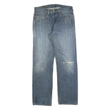 LEVI'S 501 Mens Jeans Blue Regular Straight Denim Light W31 L30 Classic Style