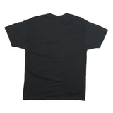 RUSSELL ATHLETIC Mens Black Marian Catholic Spartans Graphic T-Shirt M Short