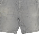 CARHARTT Mens Shorts Grey Cotton Blend Casual 2XL W36 Workwear Utility Pockets
