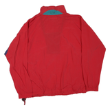 Mens Red California Yacht Club Classic Jacket M Polyester Zip Casual Outdoor