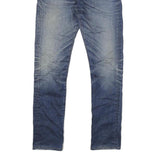 LEVI'S 510 Mens Slim Blue Denim Medium W32 L31 Slim Fit Zip Closure Jeans