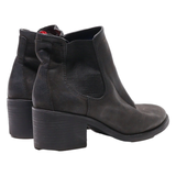 S. OLIVER Ankle Boots Black Leather Womens UK 5