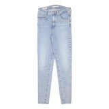 LEVI'S Womens Jeans Blue Slim Skinny Denim Light W25 L27 Stretch Cotton Blend