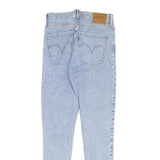LEVI'S Womens Jeans Blue Slim Skinny Denim Light W25 L27 Stretch Cotton Blend