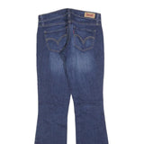 LEVI'S 524 Womens Jeans Blue Regular Bootcut Denim Medium W25 L32 Stylish