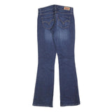 LEVI'S 524 Womens Jeans Blue Regular Bootcut Denim Medium W25 L32 Stylish