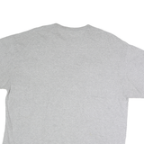 Mens Grey Indian Rocks Beach Graphic T-Shirt L Short Sleeve Crew Neck Casual