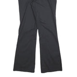 DICKIES Womens Cotton Blend Black Slim Bootcut Trousers W30 L30 Workwear