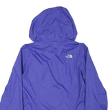 THE NORTH FACE Womens Purple & Pink Outdoor Jacket M Woven Plain Hooded Zip