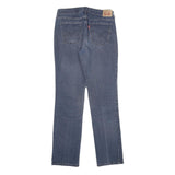LEVI'S 505 Womens Jeans Blue Regular Straight Denim Medium W29 L32 Classic Style