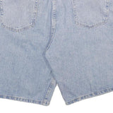 WRANGLER Mens Denim Blue Casual Summer Shorts L W36 Comfortable Fit