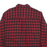 CARHARTT Womens Red & Black Check Shirt 2XL Rugged Flex Button-Down Long Sleeve
