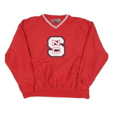 PRO PLAYER Mens Red Pullover XL Polyester Blend Plain Athletic Sportswear