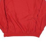 PRO PLAYER Mens Red Pullover XL Polyester Blend Plain Athletic Sportswear