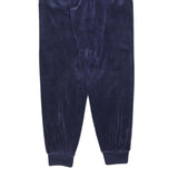FILA Womens Joggers Navy Blue Slim Tapered S W26 L30 Polyester Comfortable