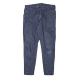 LEVI'S Womens Blue Slim Skinny Denim Light W31 L26 Cotton Blend Zip Jeans