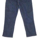 LEVI'S Womens Jeans Blue Regular Straight Denim Medium W30 L24 Zip Closure