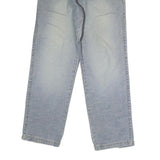 ALL DENIM Mens Regular Fit Light Blue Denim Jeans W30 L29 Classic Cotton Zip