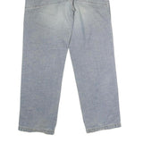 ALL DENIM Mens Regular Fit Light Blue Denim Jeans W30 L29 Classic Cotton Zip