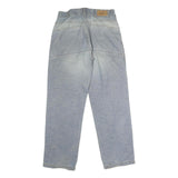 ALL DENIM Mens Regular Fit Light Blue Denim Jeans W30 L29 Classic Cotton Zip