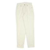 RED PIPE Womens Jeans White Regular Straight Denim W28 L30 Stylish Comfort