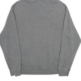 NIKE Mens Grey Hoodie M Cotton Blend Pullover Drawstring Hood Sweatshirt