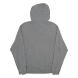 NIKE Mens Grey Hoodie M Cotton Blend Pullover Drawstring Hood Sweatshirt