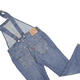 LEVI'S Womens Blue Denim Dungarees Regular Fit Denim XS W28 L27 Casual Fashion