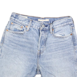 LEVI'S Womens Denim Blue Casual Cut-Off Shorts Size S W26 Classic Fit