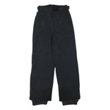 COLUMBIA Lined Mens Polyester Blend Black Relaxed Trousers W24 L28 Outdoor Zip