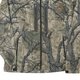 Mens Camouflage Polyester Blend Jacket XL Zip Outdoor Plain Lightweight