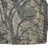 Mens Camouflage Polyester Blend Jacket XL Zip Outdoor Plain Lightweight