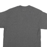 NFL Mens Grey Denver Broncos Graphic T-Shirt M Short Sleeve Crew Neck Casual