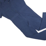BERCO Mens Blue Cotton Blend Dungarees XL W40 L29 Workwear Short Sleeve