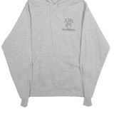 LEE Mens Grey Hoodie S JCHS Leadership Printed Sweatshirt Cotton Blend