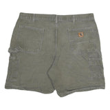 CARHARTT Mens Green Casual Cotton Blend Workwear Shorts 3XL W40 Durable