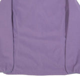 BERGHAUS Womens Purple Fleece Jacket M Polyester Zip Outdoor Casual Warm