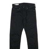 LEVI'S 510 BIG E Mens Slim Black Denim Raw W28 L32 Slim Fit Jeans