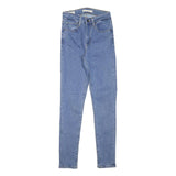 LEVI'S Womens Jeans Blue Slim Skinny Denim Light W22 L28 Stretch Comfort