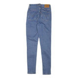 LEVI'S Womens Jeans Blue Slim Skinny Denim Light W22 L28 Stretch Comfort