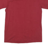 NIKE Mens Red National Champions Graphic T-Shirt M Short Sleeve Crew Neck