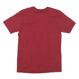 NIKE Mens Red National Champions Graphic T-Shirt M Short Sleeve Crew Neck