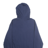 NFL Mens Navy Blue Hoodie M Cotton Blend Pullover Seattle Bird Graphic