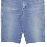 WRANGLER Mens Denim Blue Casual Shorts XL W33 Cotton Blend Comfortable Fit