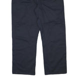 DICKIES Mens Cotton Blend Navy Regular Fit Straight Leg Trousers W42 L31